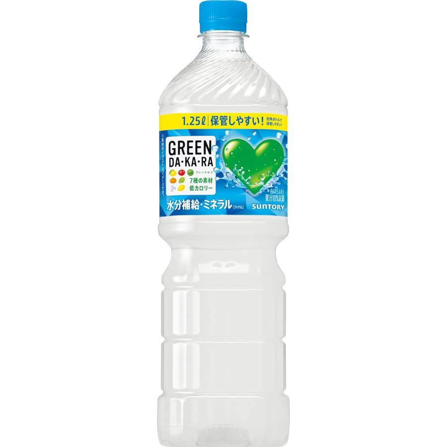 GREEN DA・KA・RA 「8本」グリーンダカラ 1.25L 8本 1ケース