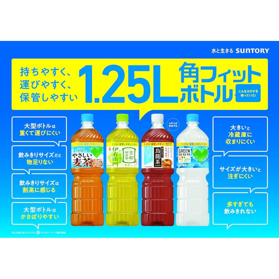 GREEN DA・KA・RA 「24本」グリーンダカラ 1.25L 8本 3ケース