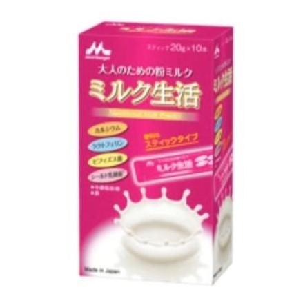 森永乳業 【森永】 大人のための粉ミルク ミルク生活 スティックタイプ