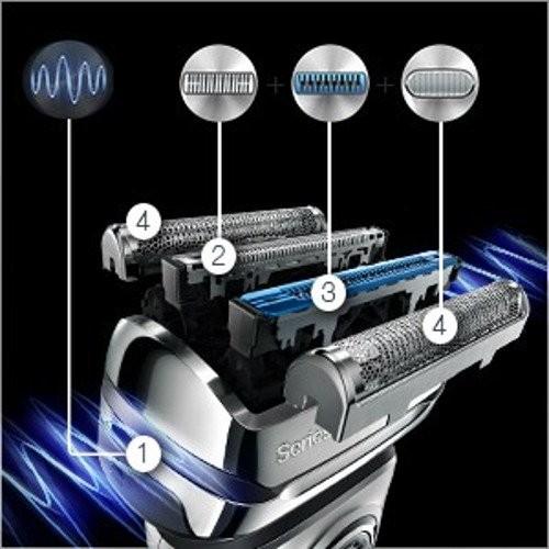 ブラウン メンズシェーバー シリーズ9 9070cc 4枚刃 : SHOW