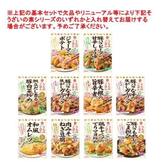 【10種類アソートセット】キッコーマン うちのごはん そうざいの素 10種類アソートセット【送料無料】【ポスト投函でお届け】 | うちのごはん | 02