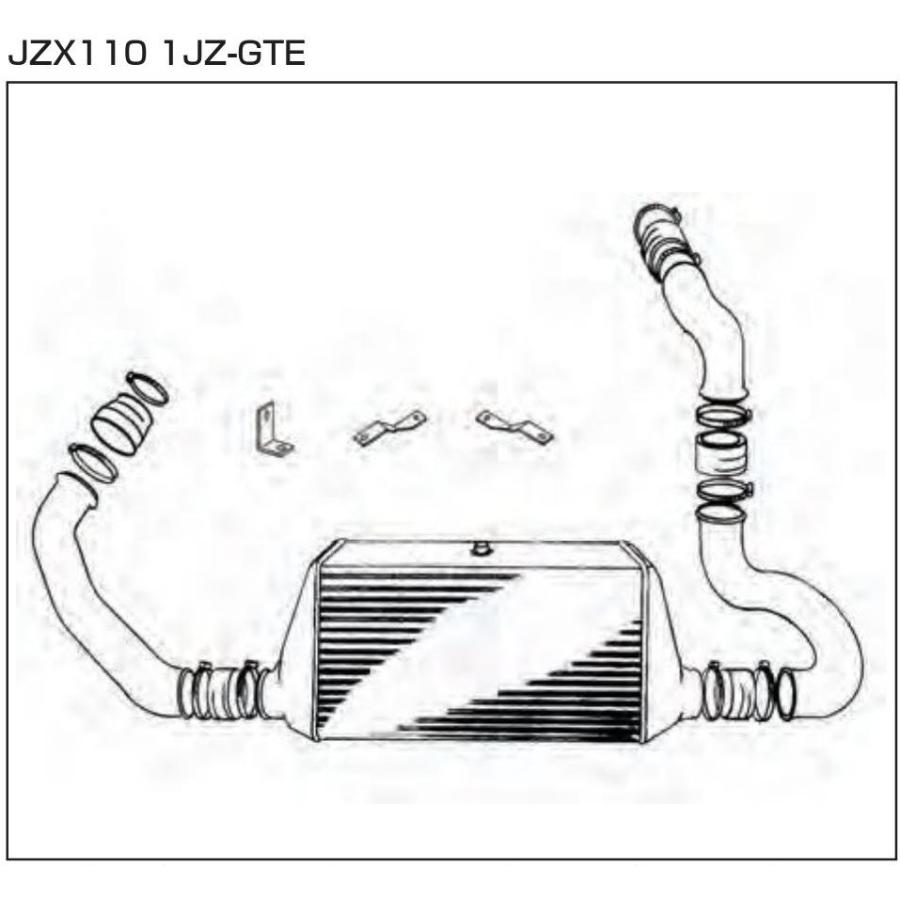 BLITZインタークーラーキットSE（JZX１１０用） BLITZ ブリッツ BLITZ インタークーラー SE マーク2