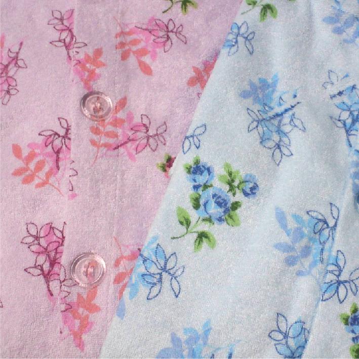 フード付きタオル パジャマ レディース ルームウェア 部屋着 フード付タオル プール ワンピース 花柄 ナイトウェア 春 夏 ルーム ウェア おしゃれ 送料無料 |  | 06