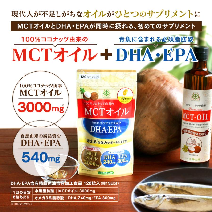 勝山ネクステージ 【お得なクーポンあり】MCTオイル 仙台勝山館 + DHA
