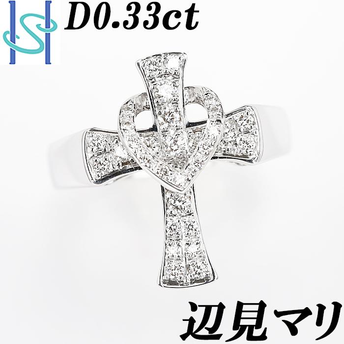 エメダーナ ダイヤモンド リング 0.33ct K18 ホワイトゴールド 辺見マリ 十字架 クロス ハート マリダーナ 箱 中古 SH75689 :75689:SHトレーディング YS店 - 通販 - Yahoo!ショッピング