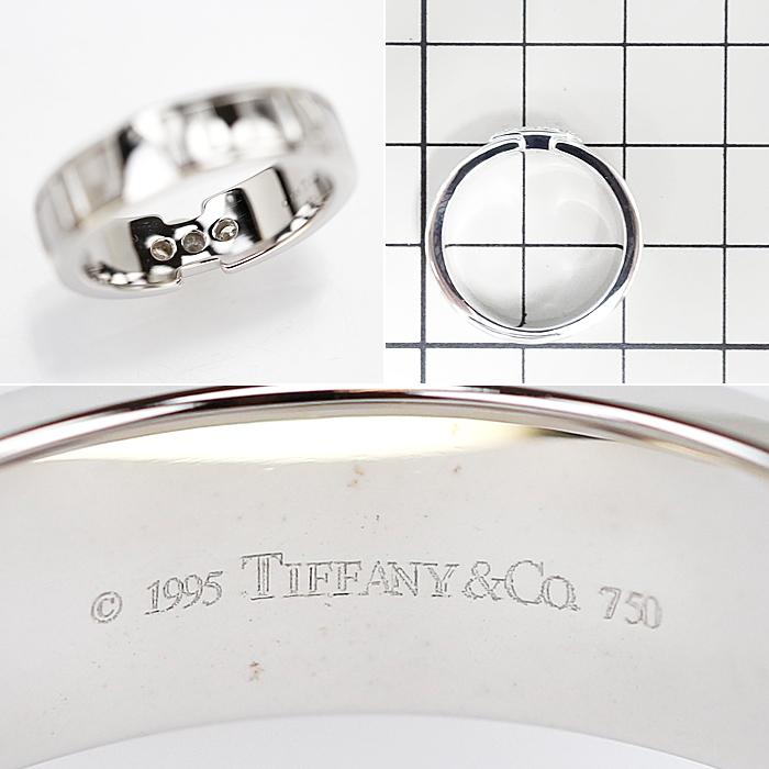 【最大50%OFF】ティファニー アトラス ダイヤモンド 3P K18 ホワイトゴールド ダイアモンド TIFFANY&Co. 美品 中古 SH83393 限界値下げ品｜sht-ys｜02