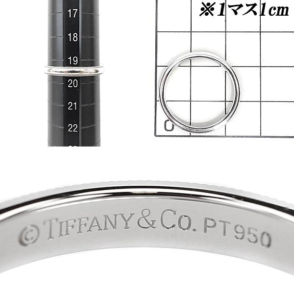 ティファニー ミルグレイン バンドリング 地金のみ 石なし メンズ ユニセックス TIFFANY&Co. 美品 中古 SH97329｜sht-ys｜02