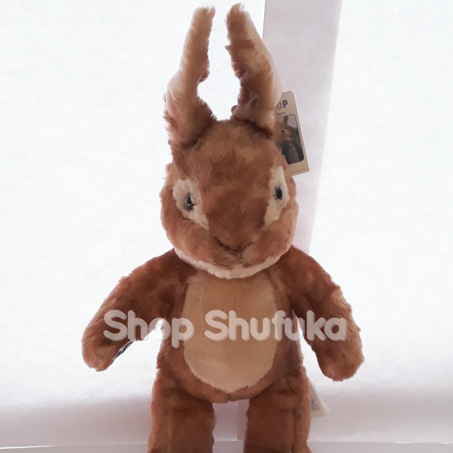 ピーターラビット ビルドアベア ぬいぐるみ 38cm 茶色 出生証明 ピーターラビット ビルドアベア ぬいぐるみ 38cm 茶色 出生証明