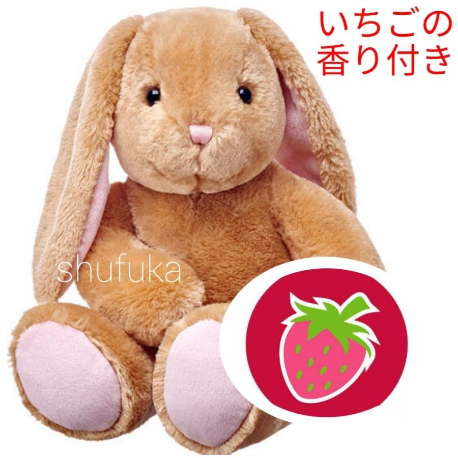 ビルドアベア うさぎ いちごの香り付き イースター ぬいぐるみ ブラウン 38cm 出生証明書付 バニー ラビット アメリカ限定 日本未発売 Build A Bear Work Shop 0042 D Heart D 通販 Yahoo ショッピング