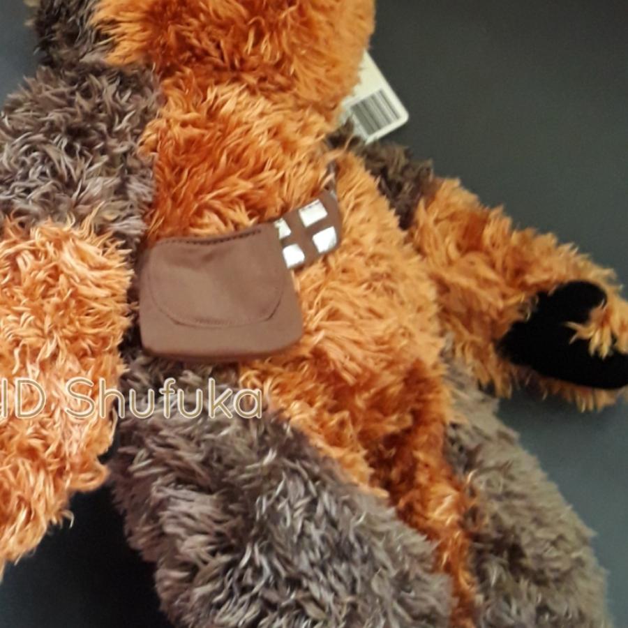 ビルドアベア スターウォーズ チューバッカ キャラクター ぬいぐるみ STAR WARS Chewbacca 出生証明書付 日本未発売 アメリカ限定