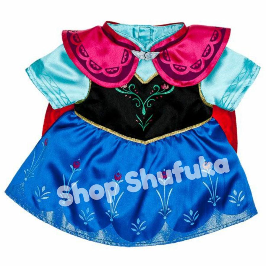 アナと雪の女王 ビルドアベア アナ ドレス コスチューム アナと雪の女王 ビルドアベア アナ ドレス コスチューム