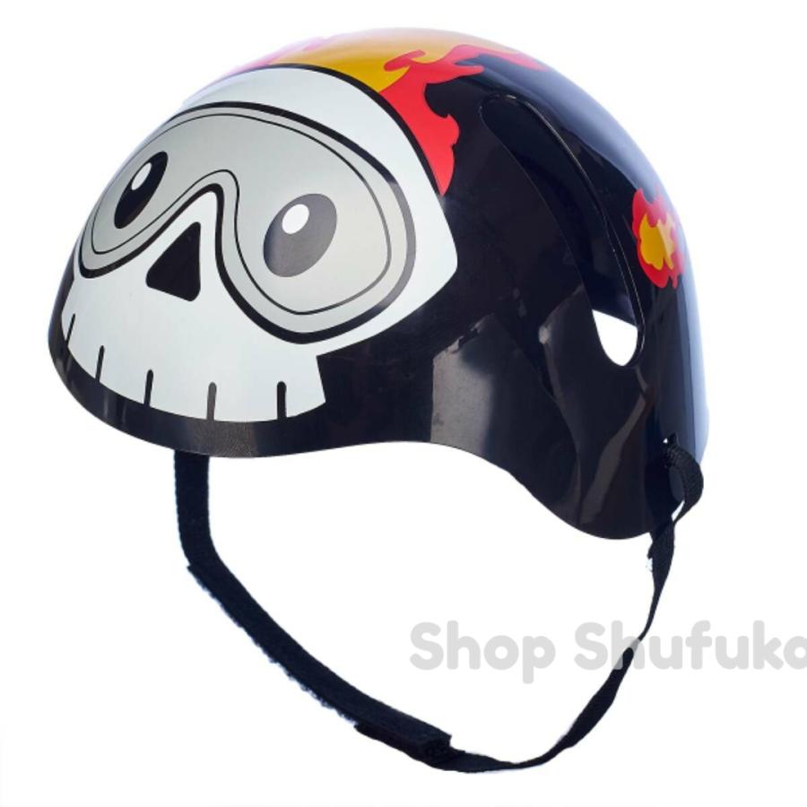 ビルドアベア ヘルメット ぬいぐるみ テディベア ダッフィー シェリーメイ 小物 アクセサリー ハロウィン Black Skull and Flames Helmet｜shu-fu-ka