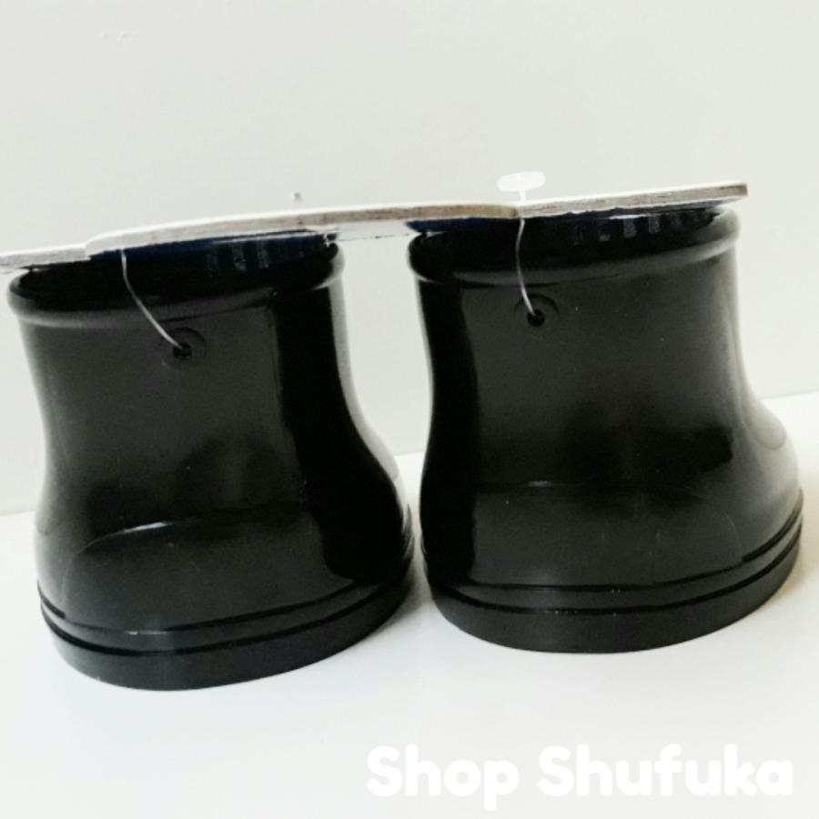 ビルドアベア 長靴 レインブーツ 黒 足サイズ 9.5cm ぬいぐるみ