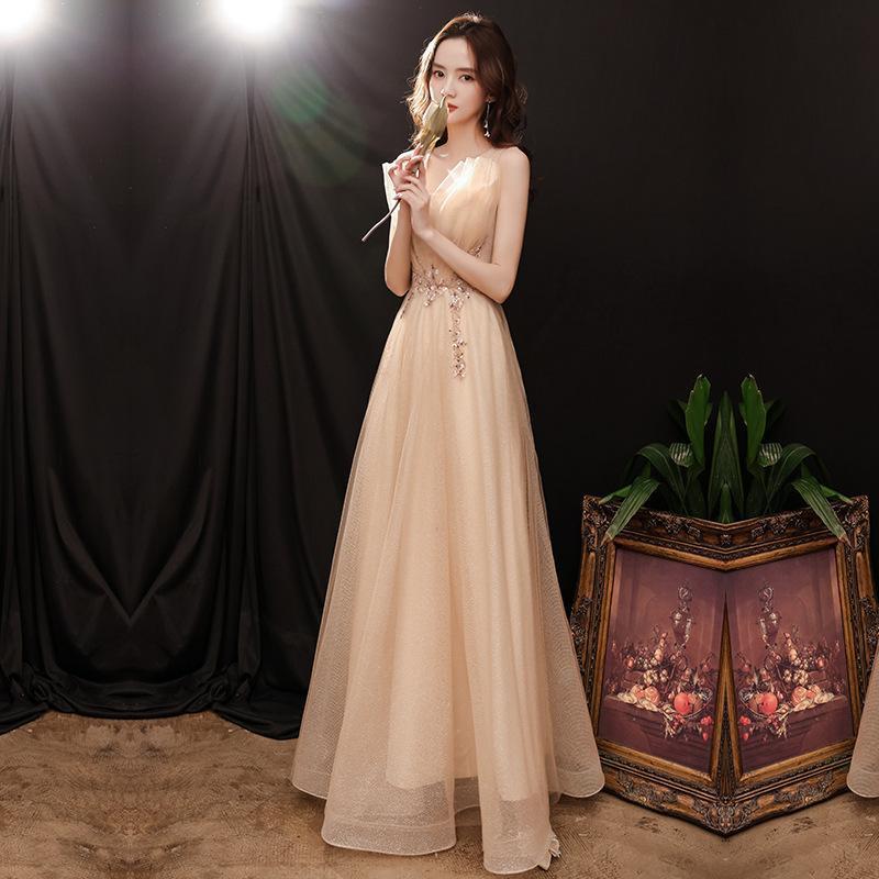 パーティードレス結婚式 ロングドレス イブニングドレスきれいめ 