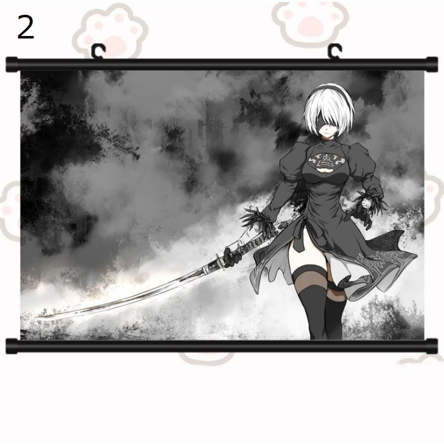 ニーアオートマタ タペストリー ポスター 2B 9S A2 部屋飾り 寝室