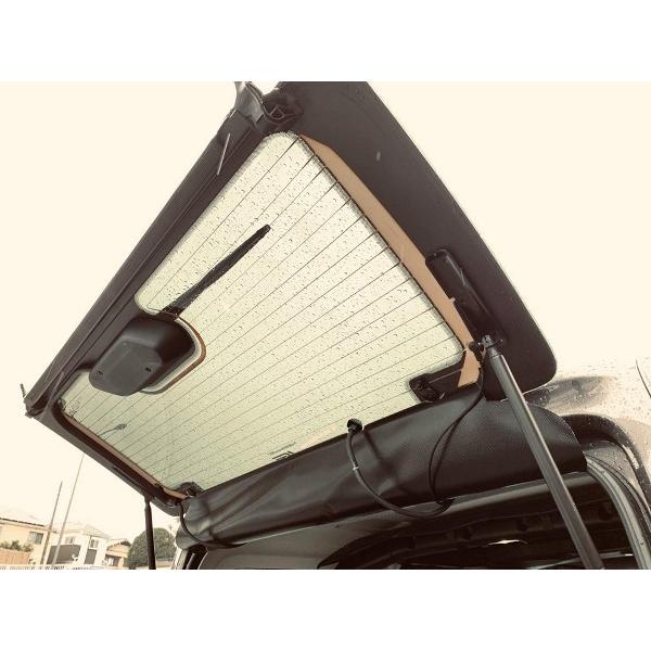 JEPPESEN リアガラス ウエザーフード 雨避け ラングラーJL : シュー