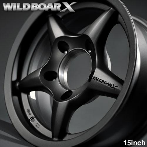 APIO WILDBOAR-J アピオ ワイルドボア 社外ホイール 15インチ 4本 7J5HPCD139.7 深リム ジムニー等　(MHD151)クレジットカード QRコード決済可能 APIO（アピオ） アルミホイール WILDBOAR Ventura 15インチ INSET-5