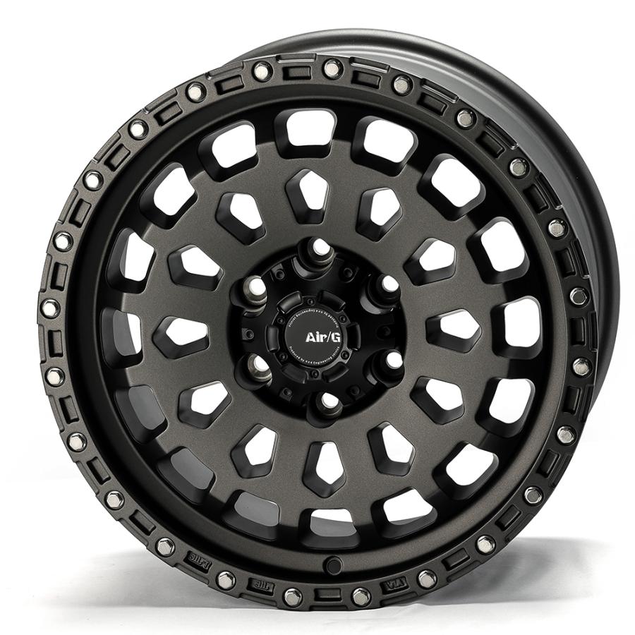 4×4エンジニアリング Air/G VULCAN 8.5Jx18 +52 6H139.7 [マットガン