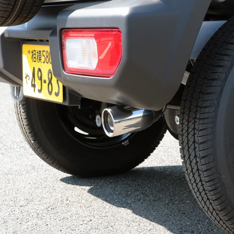 ジムニー　jb64用　アピオ　apio 静香御前 APIO（アピオ） 静香御前マフラー ジムニーJB64用 マフラー認証制度