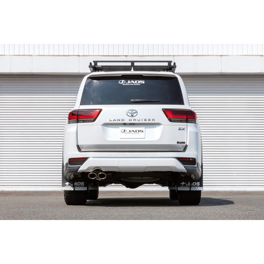 JAOS リヤスパッツ 塗装品 マットブラック ZX用