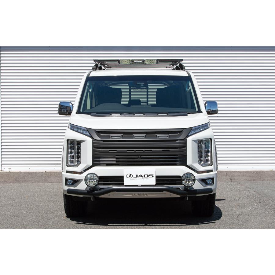 JAOS（ジャオス） フロントグリル 塗装品 マットブラック デリカ D:5