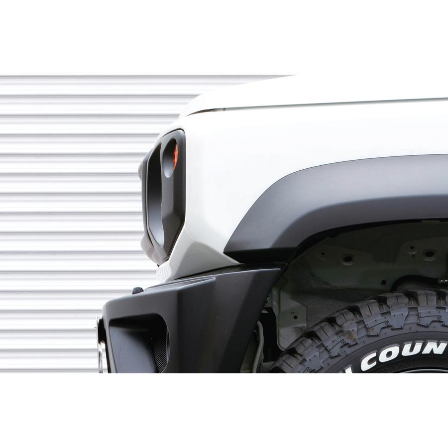 JAOS（ジャオス） フロントグリル 未塗装品 ジムニー JB64系 JB74系