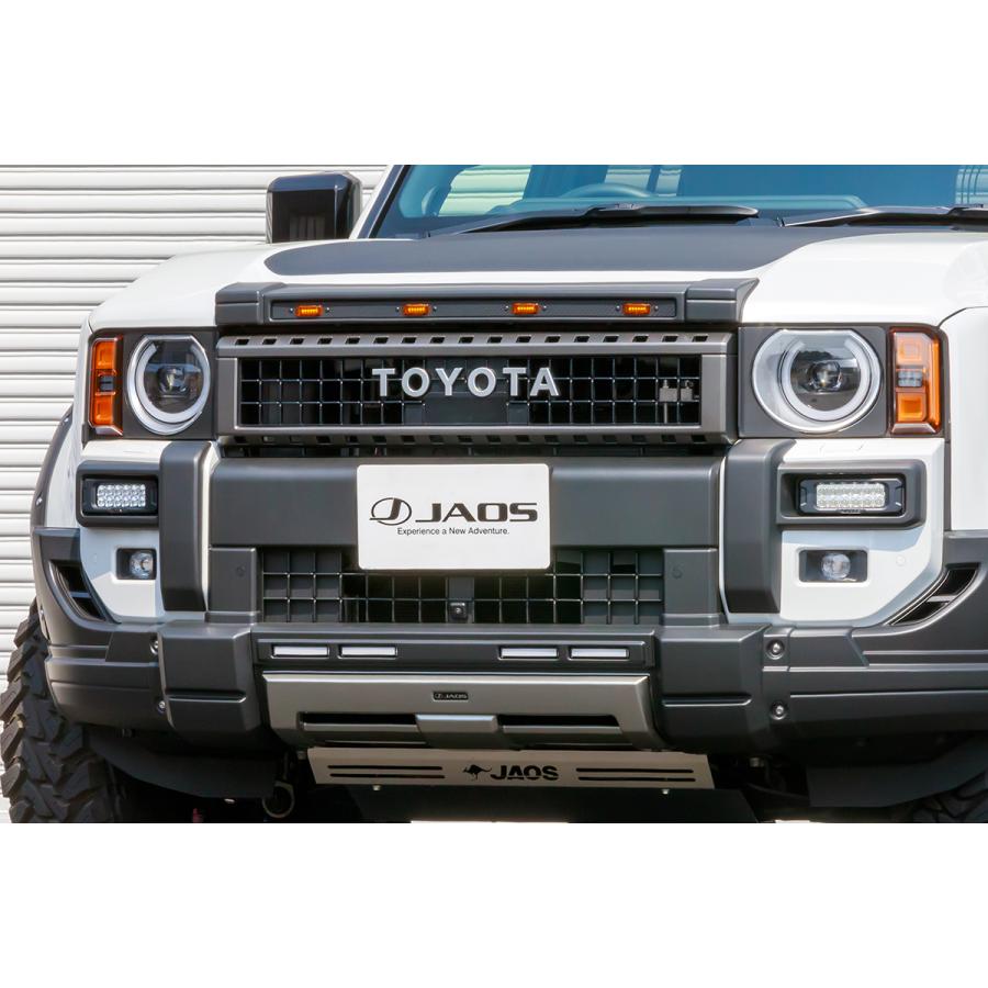 JAOS バンパーコーナーガーニッシュ 塗装品 マットブラック