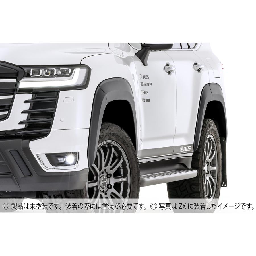 JAOS（ジャオス） オーバーフェンダー type-S 未塗装品