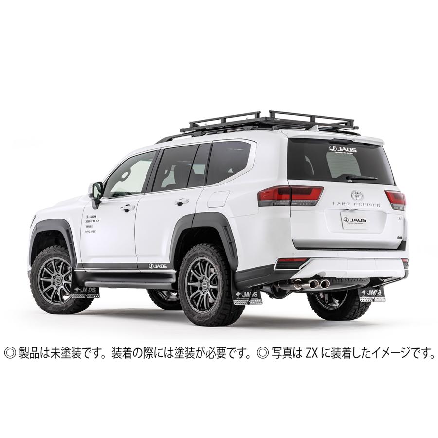 JAOS オーバーフェンダー type-S 未塗装品 ランドクルーザー 300系 VX / AX / GX｜shuei4wd｜05