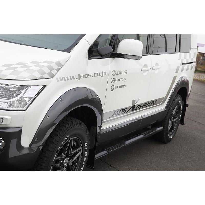 JAOS フェンダーガーニッシュ type X デリカ D5 : シューエイヤフー店 