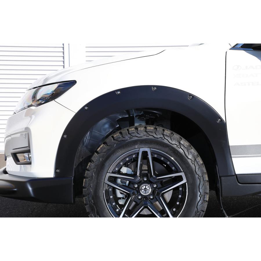 JAOS フェンダーカバー type-X JAOS（ジャオス） フェンダーガーニッシュ type-X 未塗装品 ZX用