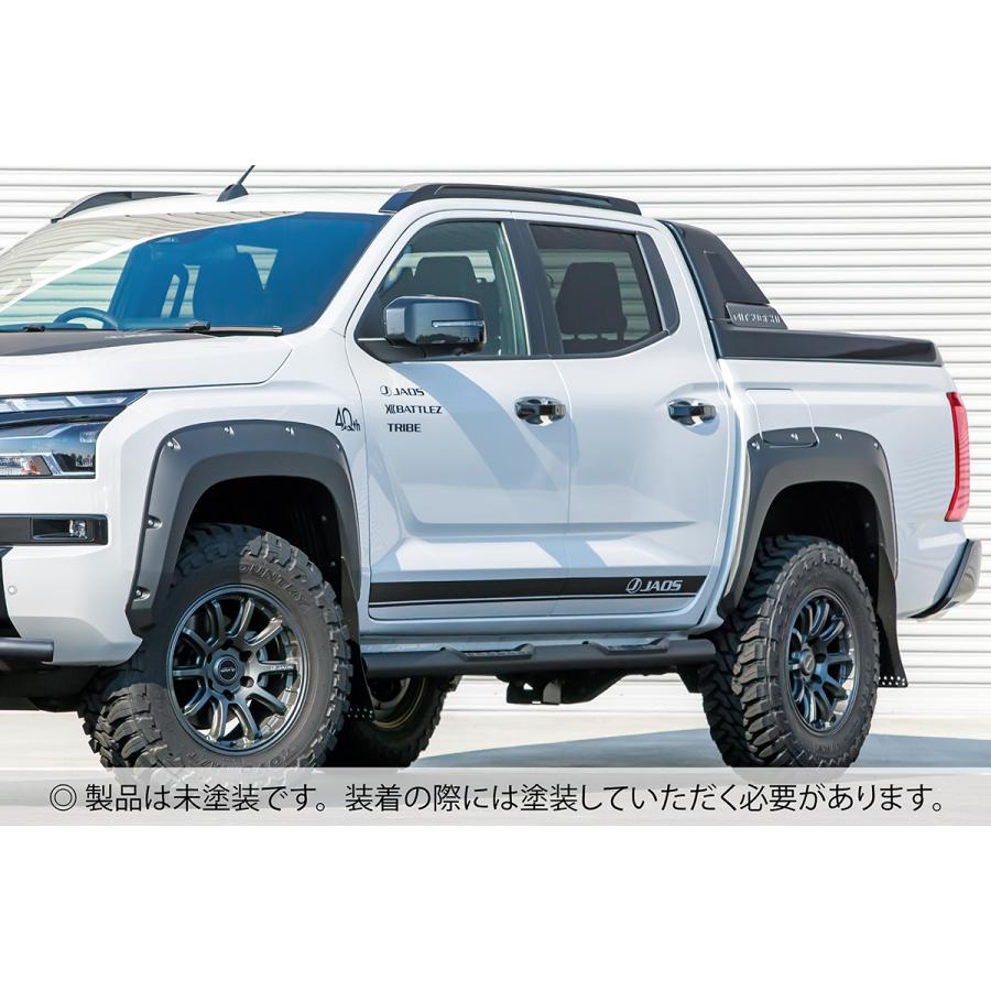 JAOS（ジャオス） フェンダーガーニッシュ type-X 未塗装品 トライトン
