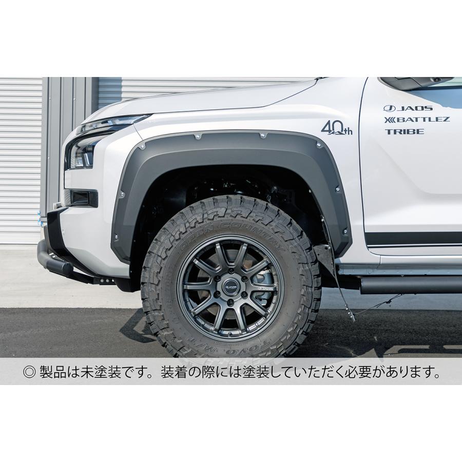 JAOS（ジャオス） フェンダーガーニッシュ type-X 未塗装品 トライトン