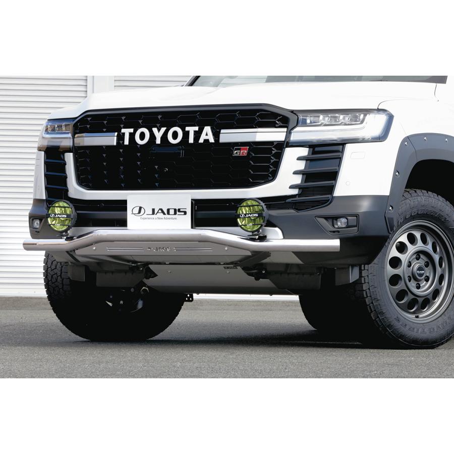 JAOS フロントスキッドバー　フロント用 JAOS（ジャオス） フロントスキッドバー ランドクルーザー 300系 GR