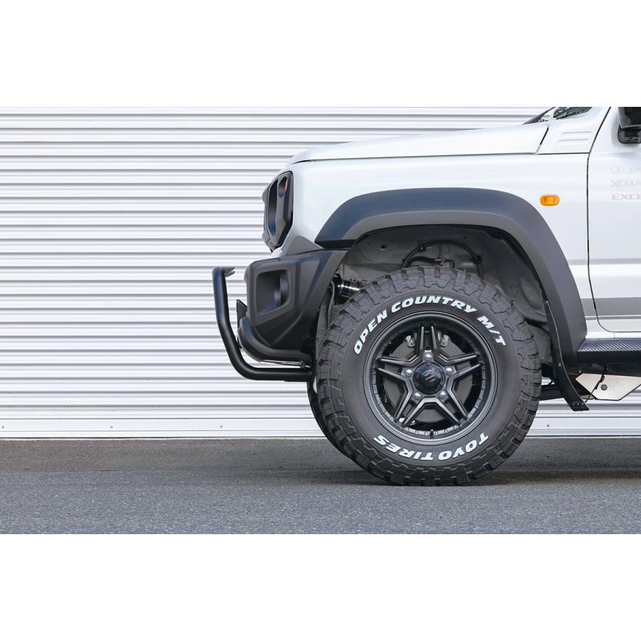 JAOS（ジャオス） フロントブッシュバー ジムニー JB74系 : シューエイ