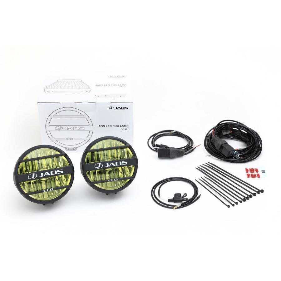 JAOS（ジャオス） JAOS LED フォグランプ 26C イエロー : シューエイ