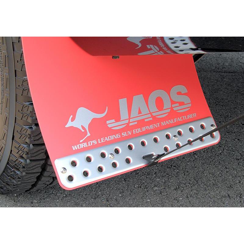 JAOS（ジャオス） マッドガードIII フロントセット レッド デリカ D:5
