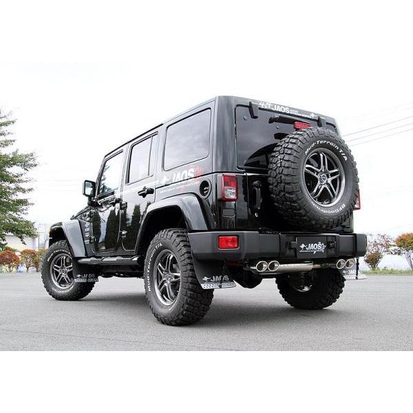 JAOS（ジャオス） BATTLEZ マフラー ZS-4 オーバル ラングラー JK JAOS