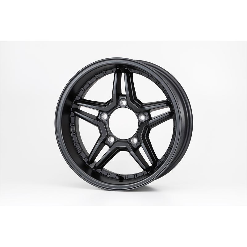 JAOS（ジャオス） EXCEL JX3 16x6.0J±0 5H139.7 マットガンメタリック