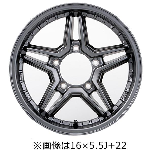 JAOS（ジャオス） EXCEL JX3 16x6.0J±0 5H139.7 マットガンメタリック