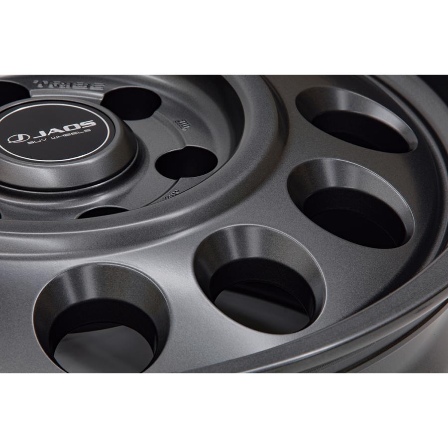 JAOS（ジャオス） JAOS TRIBE 18×8.5J+55 6H139.7 マットガン
