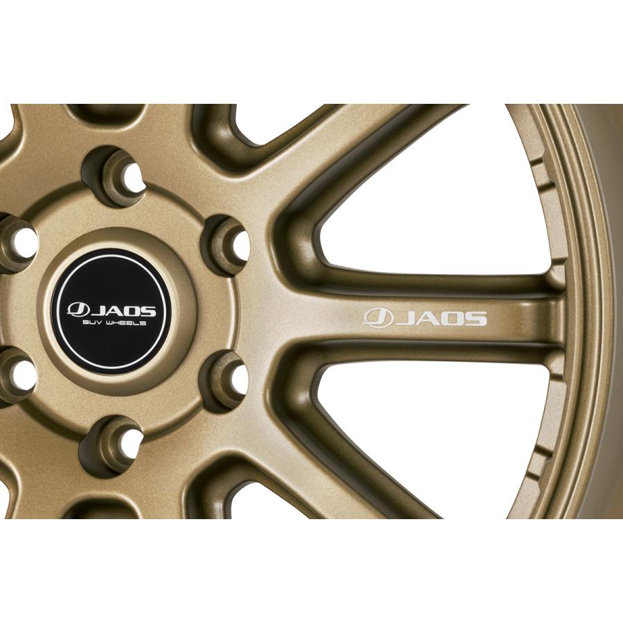 しー JAOS（ジャオス） JAOS TRIBE CROSS 20×9.0J+38 6H139.7 チタニウム