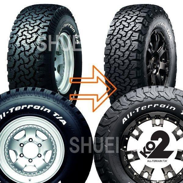 BFグッドリッチ AT LT265/75R16 (4本セット) All-Terrain T/A ko2