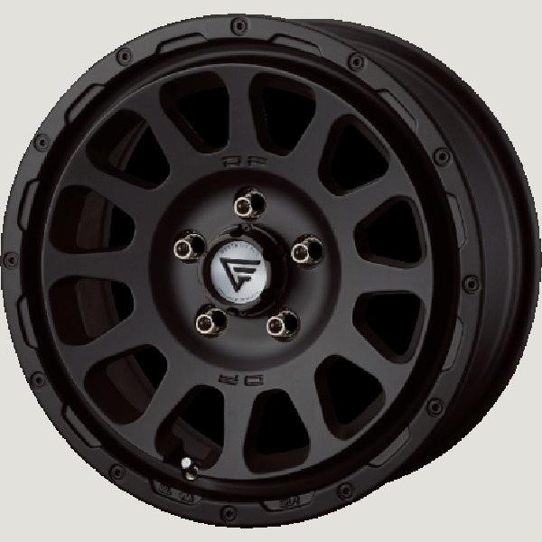 DELTA FORCE MONOBLOCK [16x7.0J+42 5-114.3] MAT BLACK デリカD5 デルタフォース