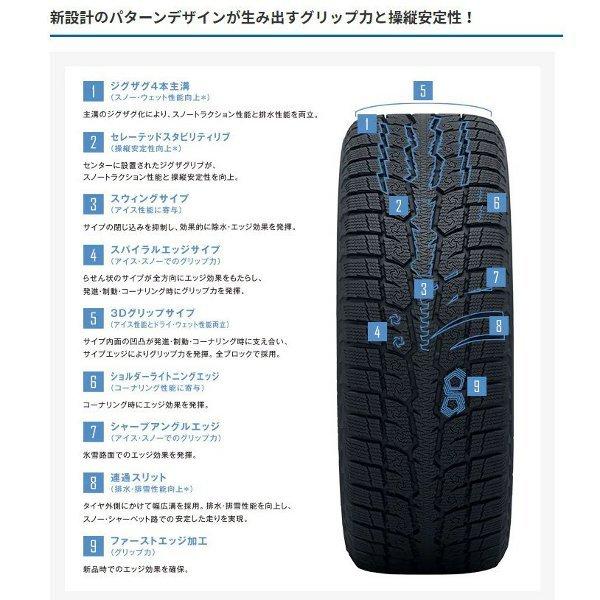 OBSERVE GSi-6 225/65R17 (4本セット) トーヨー スタッドレスタイヤ
