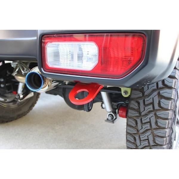 タニグチ リアけん引フック [スチール赤] JB64/74 : シューエイヤフー