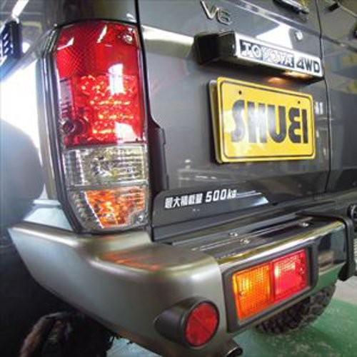 LEDレッドクリスタルテールランプ・ランクルGRJ76 : シューエイヤフー
