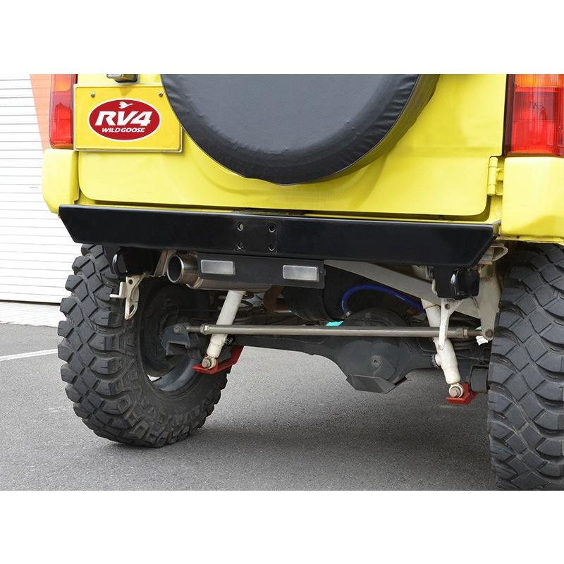 RV4ワイルドグース　リアヒッチバンパー(JB23、33、43用) 楽天市場】ジムニーJB23, JB33, JB43用 リアヒッチバンパー