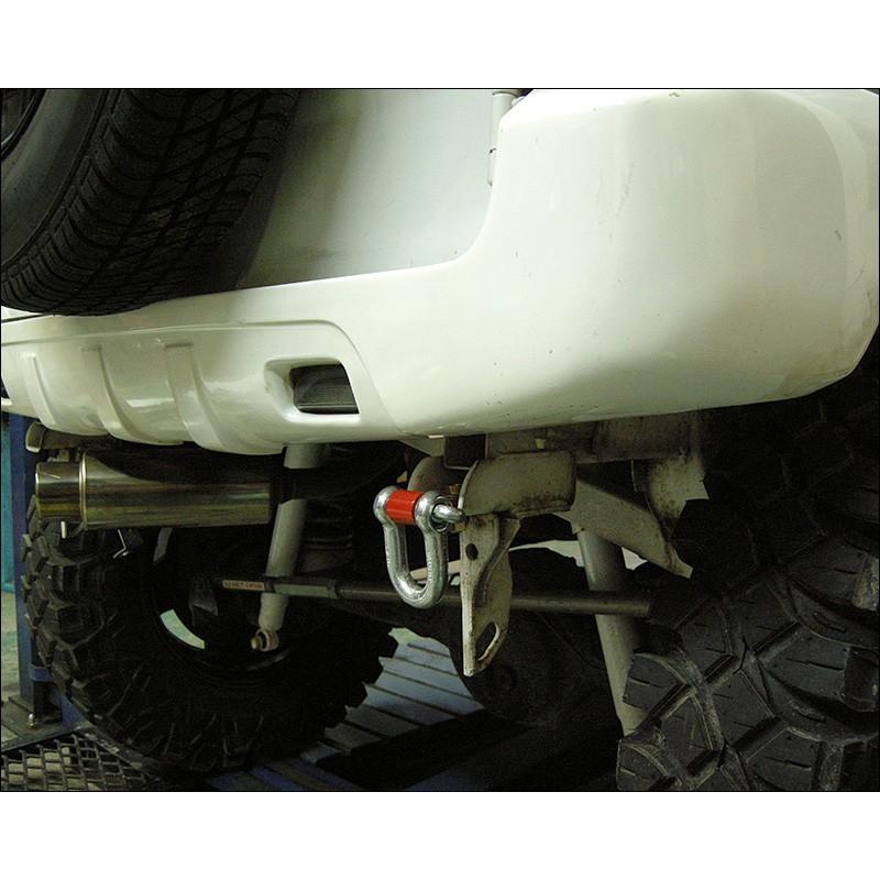 ジムニー JB23 リア 牽引フック シャックル ワイルドグース ステンレス リアUシャックルフック (JB23) [RV4ワイルドグース製品] : シューエイ