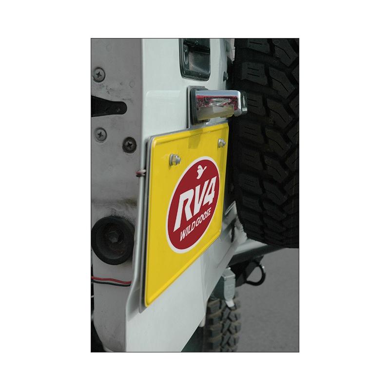 LEDナンバー移動キット スリムタイプ [RV4ワイルドグース製品